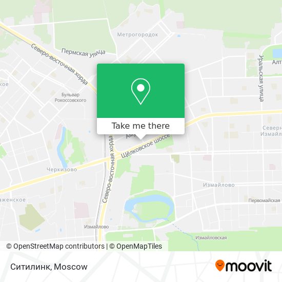 Ситилинк map