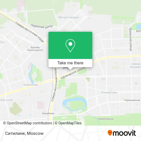 Ситилинк map