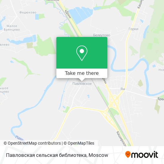 Павловская сельская библиотека map