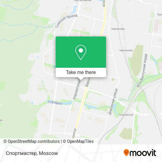 Спортмастер map