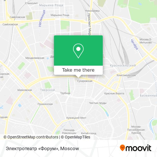 Электротеатр «Форум» map