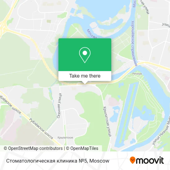 Стоматологическая клиника №5 map
