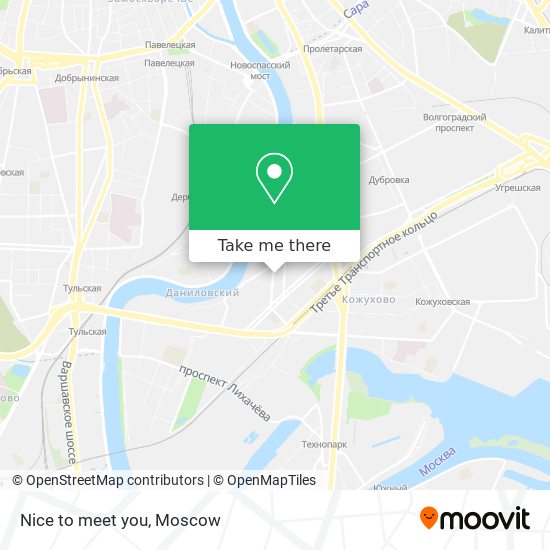 Nice to meet you map