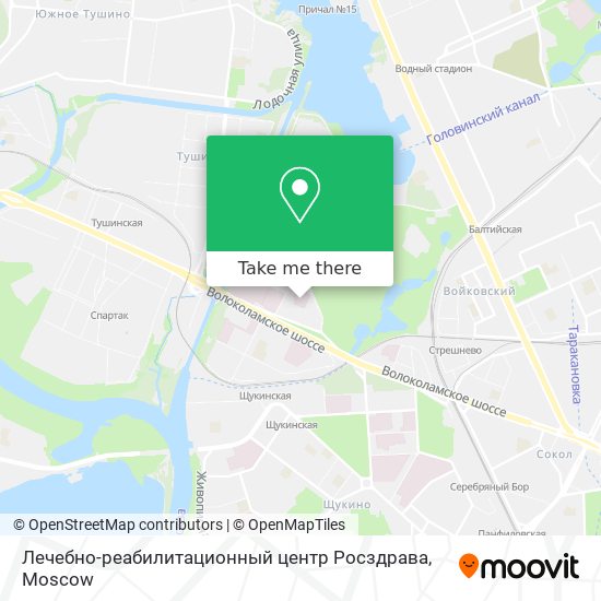 Лечебно-реабилитационный центр Росздрава map