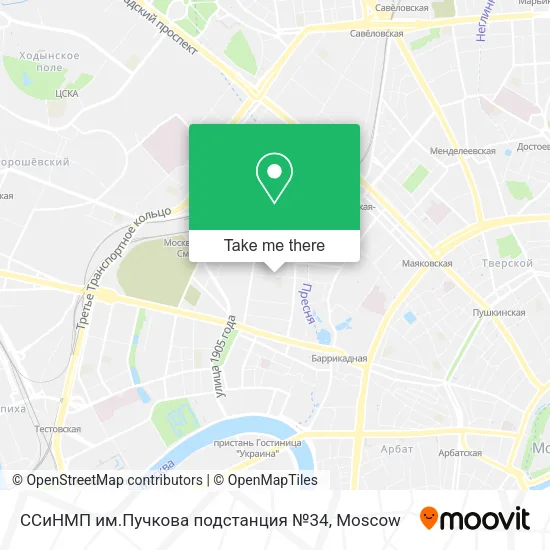 ССиНМП им.Пучкова подстанция №34 map