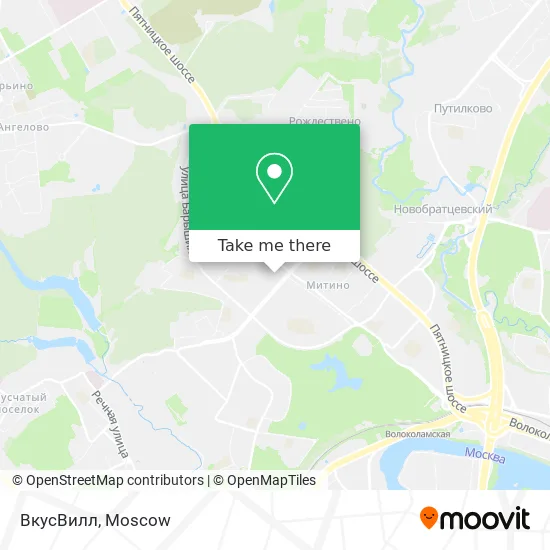 ВкусВилл map