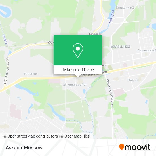 Askona map