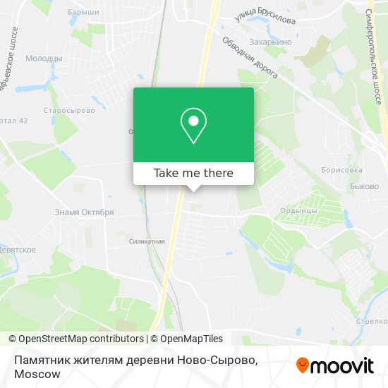 Памятник жителям деревни Ново-Сырово map