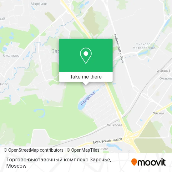 Торгово-выставочный комплекс Заречье map