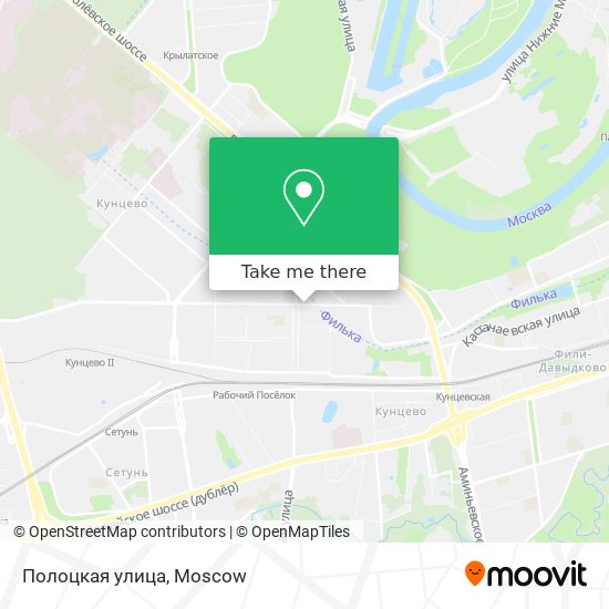 Полоцкая улица map