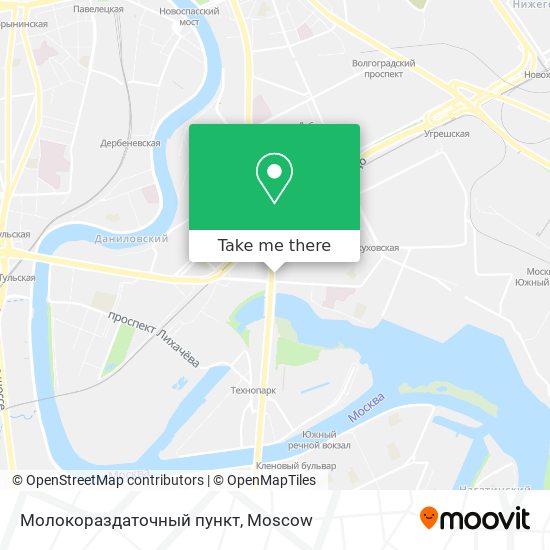 Молокораздаточный пункт map