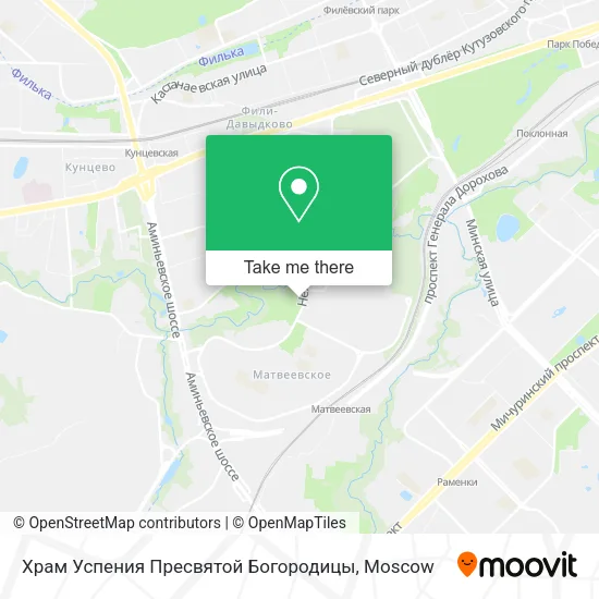 Храм Успения Пресвятой Богородицы map