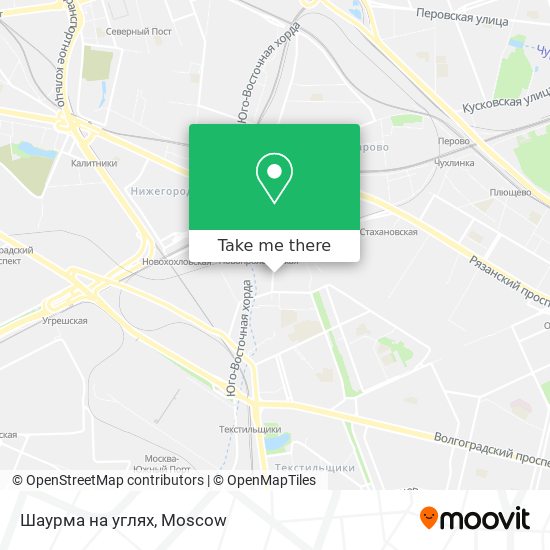 Шаурма на углях map