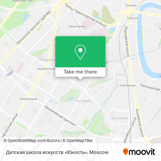 Детская школа искусств «Юность» map