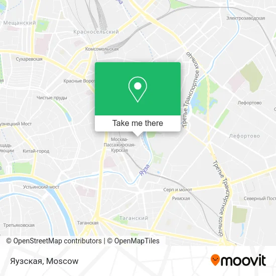 Яузская map