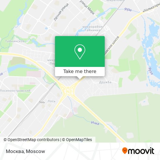 Москва map