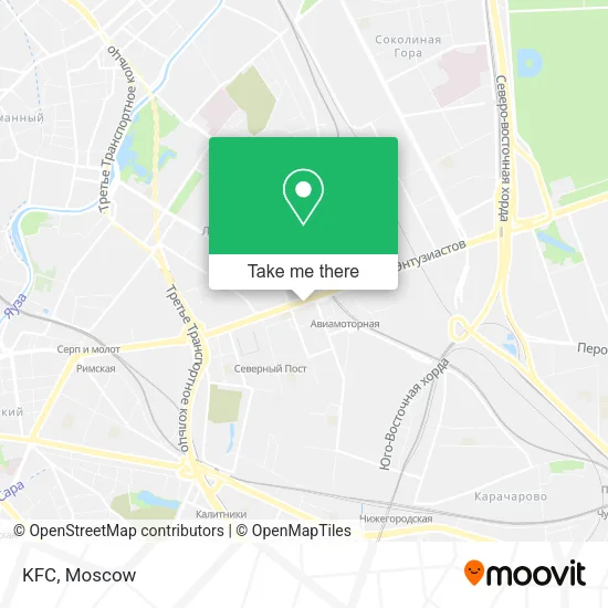 KFC map