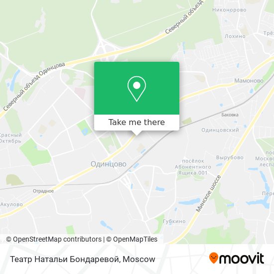 Театр Натальи Бондаревой map