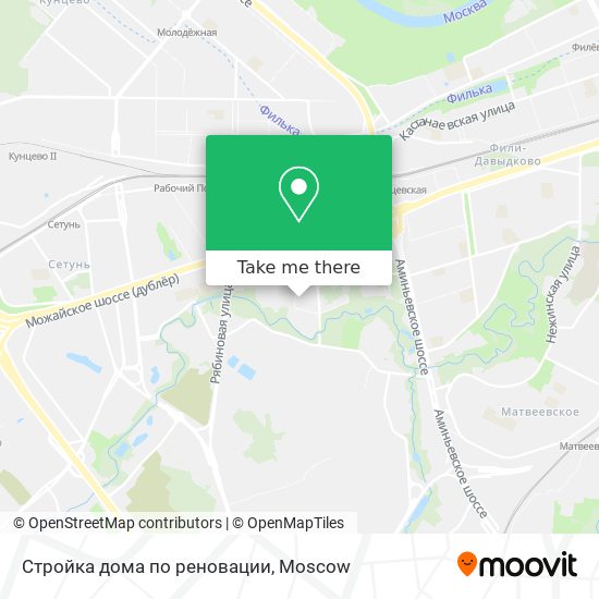 Стройка дома по реновации map