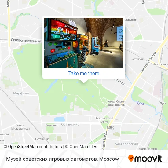 Музей советских игровых автоматов map