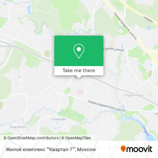 Жилой комплекс ""Квартал-7"" map