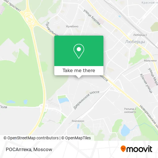 РОСАптека map