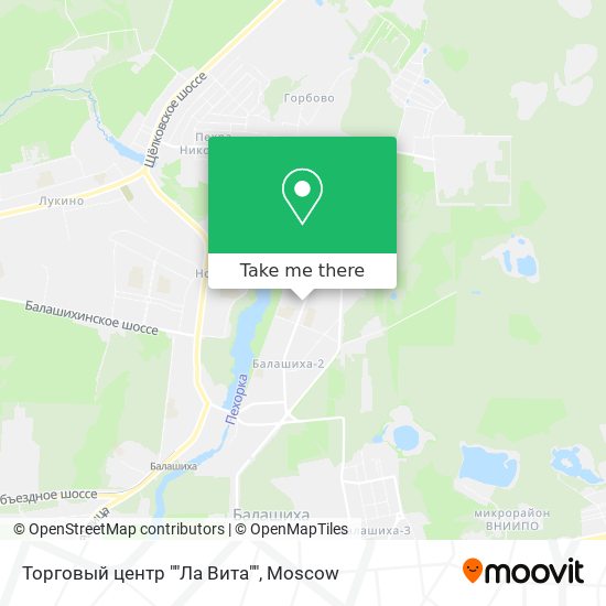 Торговый центр ""Ла Вита"" map