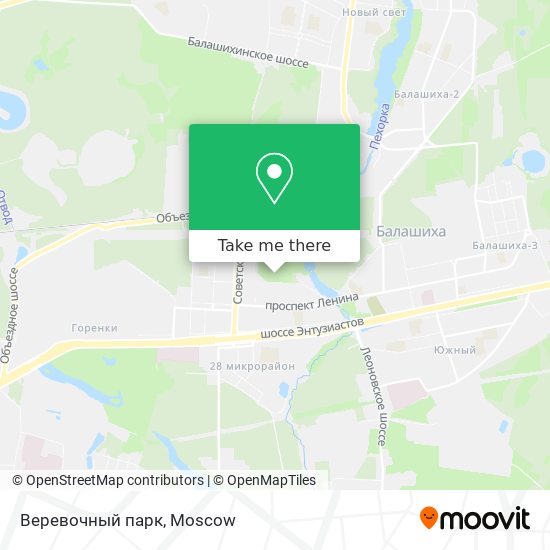 Веревочный парк map