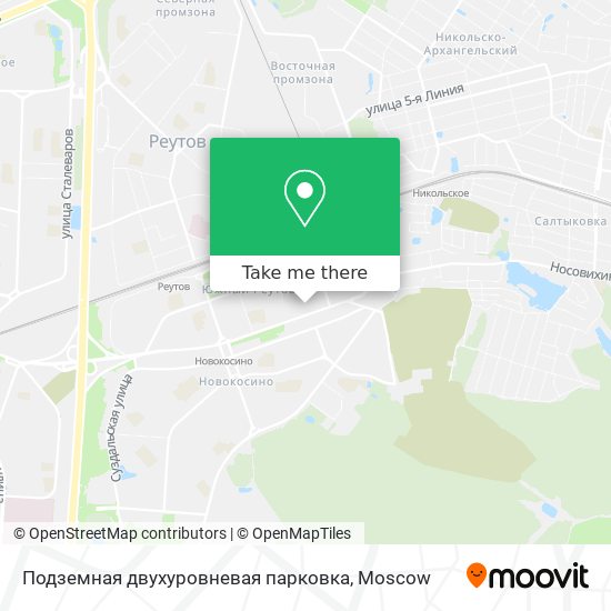 Подземная двухуровневая парковка map