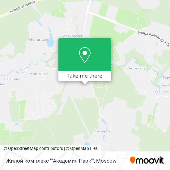 Жилой комплекс ""Академия Парк"" map