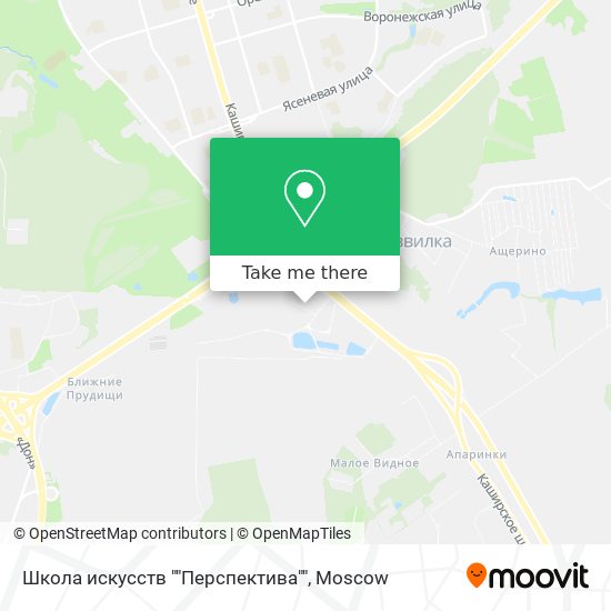 Школа искусств ""Перспектива"" map