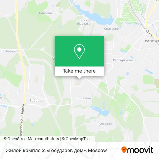 Жилой комплекс «Государев дом» map