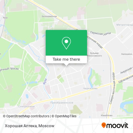 Хорошая Аптека map