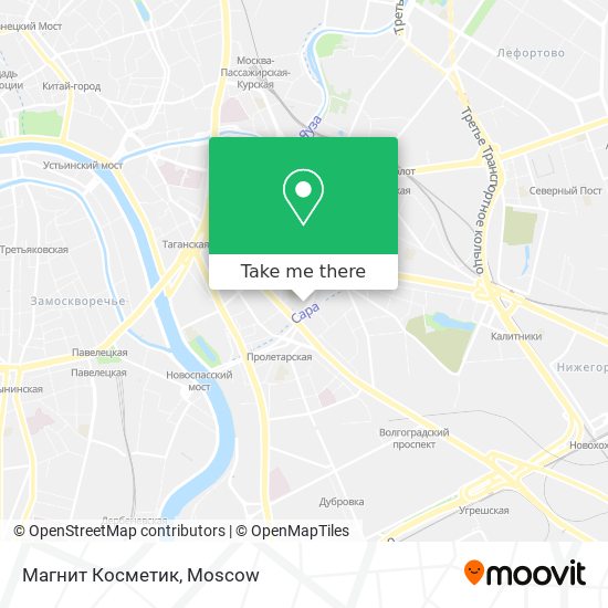 Магнит Косметик map