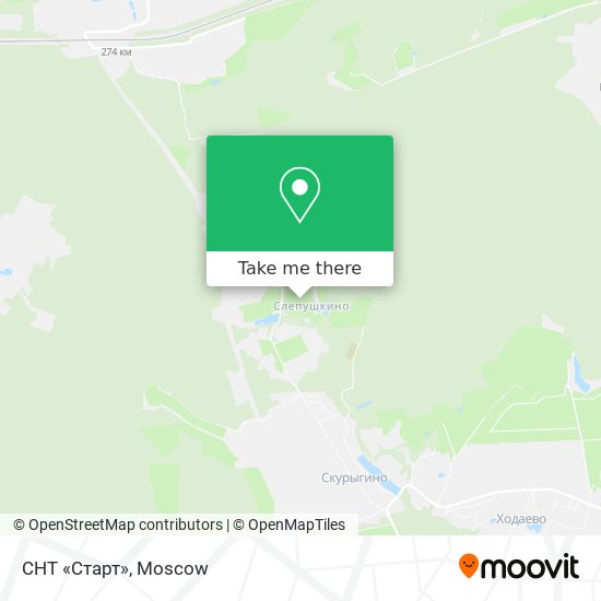 СНТ «Старт» map
