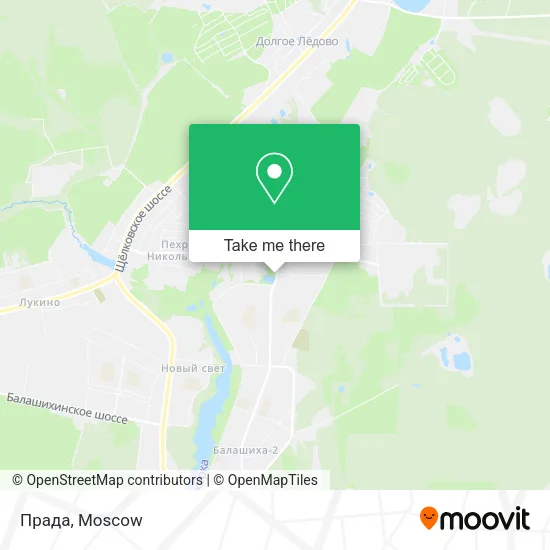 Прада map