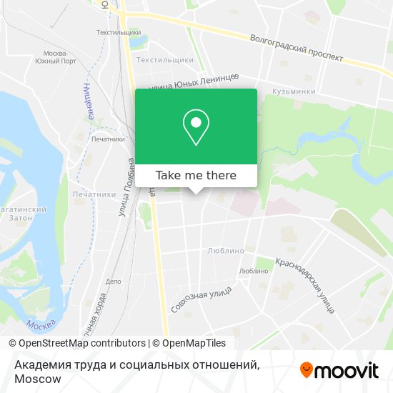 Академия труда и социальных отношений map