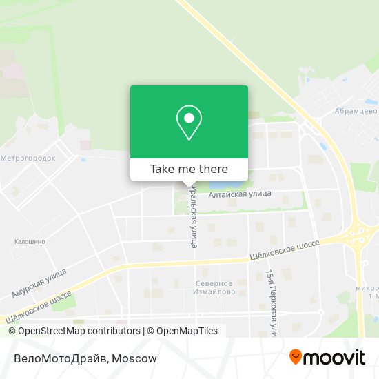 ВелоМотоДрайв map