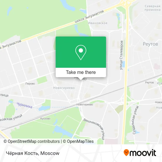 Чёрная Кость map