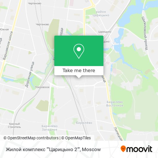 Жилой комплекс ""Царицыно 2"" map