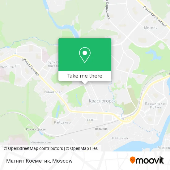 Магнит Косметик map