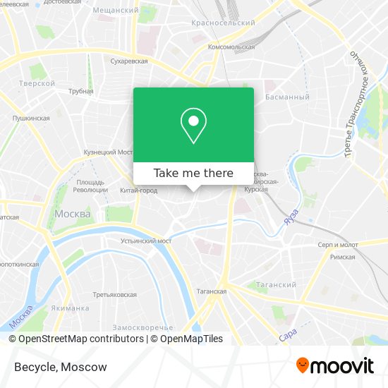 Becycle map