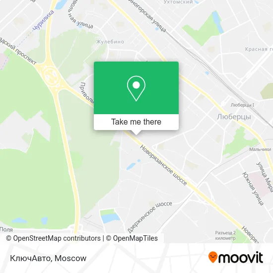 КлючАвто map