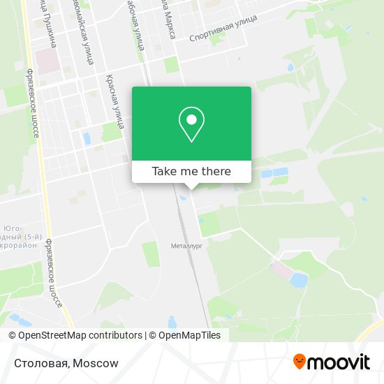 Столовая map