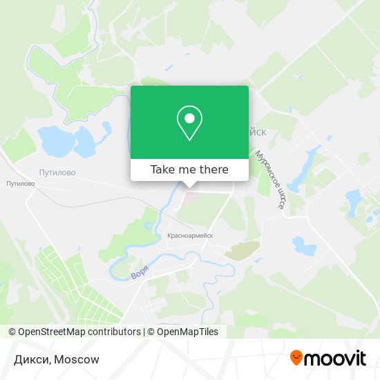 Дикси map
