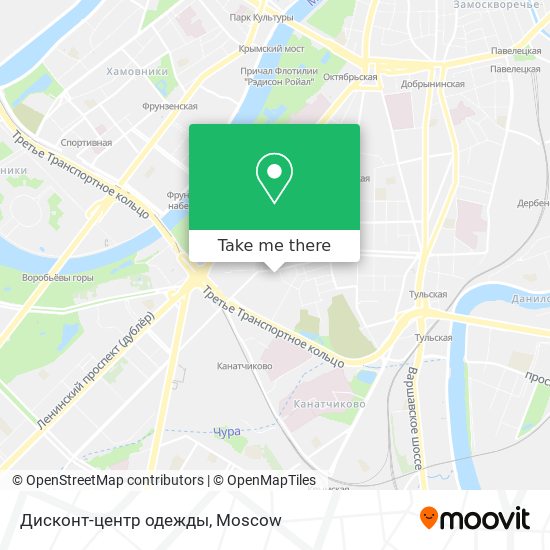 Дисконт-центр одежды map