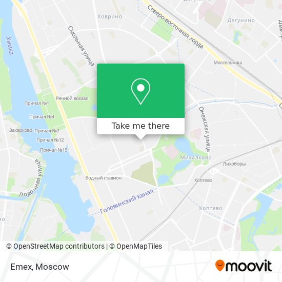 Emex map