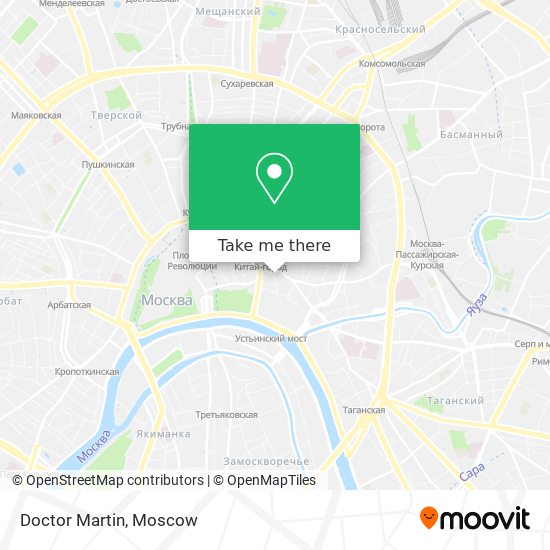 Doctor Martin map