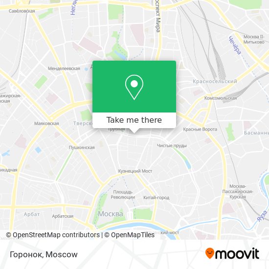 Горонок map