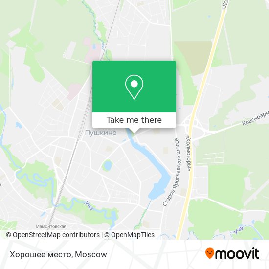 Хорошее место map